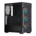 Corsair Black iCUE 220T Addressable RGB Airflow Midi PC Gaming Case
