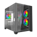 Vida Akira V2 mATX Gaming Case - Black